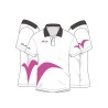 POLO BLANC FUCHSIA