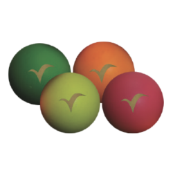 Set 10 pallini volo