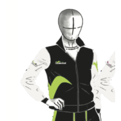 Maglia Tuta nero/verde