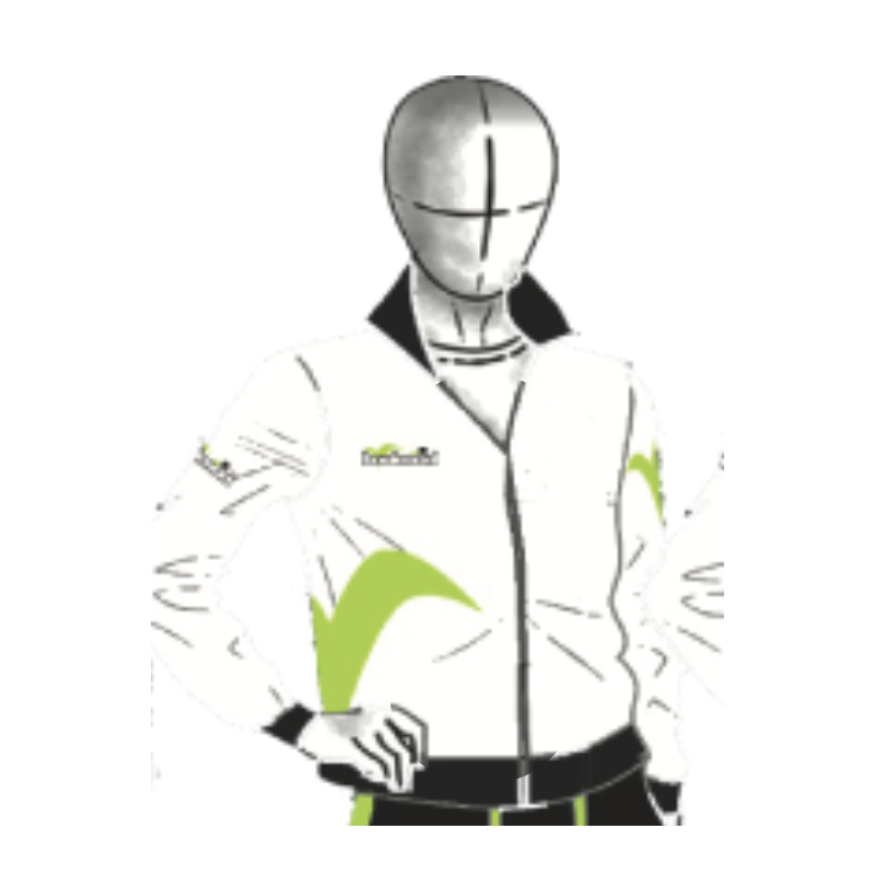 Maglia Tuta bianco/verde